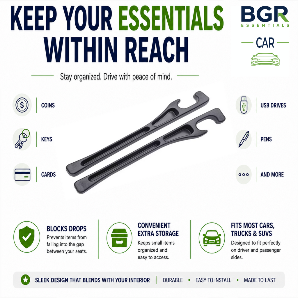 Car Seat Gap Filler – 2 Pack